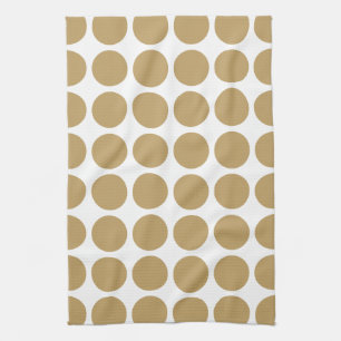 Fallow Neutral Dots Kitchen Towel