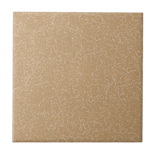 Fallow Tan Brown Crackle Glaze Solid Colour Tile