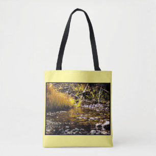 Falls Golden Waters Tote Bag