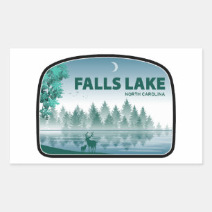Falls Lake North Carolina Deer Sticker