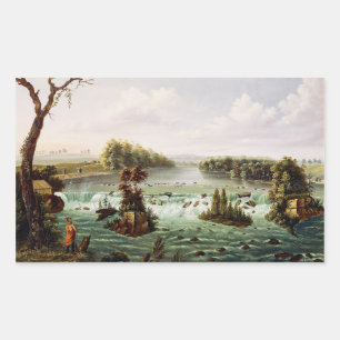 Falls of Saint Anthony by Henry Lewis Sticker