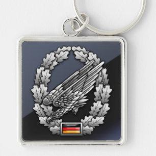 Fallschirmjägertruppe Barettabzeichen Keychain