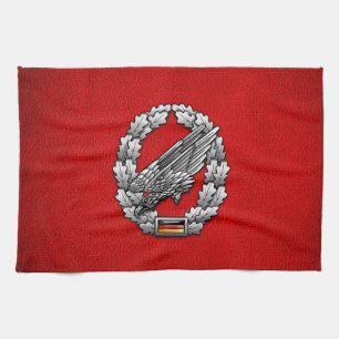 Fallschirmjägertruppe Barettabzeichen Kitchen Towel