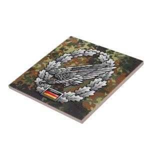 Fallschirmjägertruppe Barettabzeichen Tile