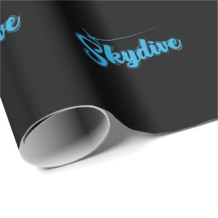 Fallschirmspringen Flugzeug Skydive Wrapping Paper