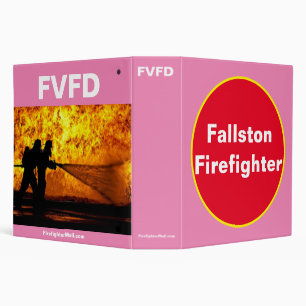 Fallston Firefighter 3 Ring Binder
