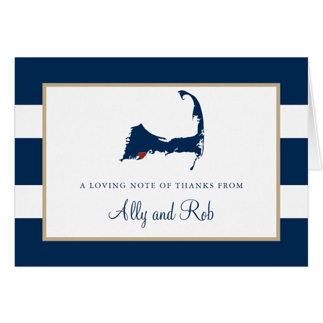 Falmouth Cape Cod Merci (Devant Horizontal)