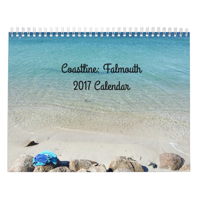 Falmouth Coastline 2017 Calendar (Cover)