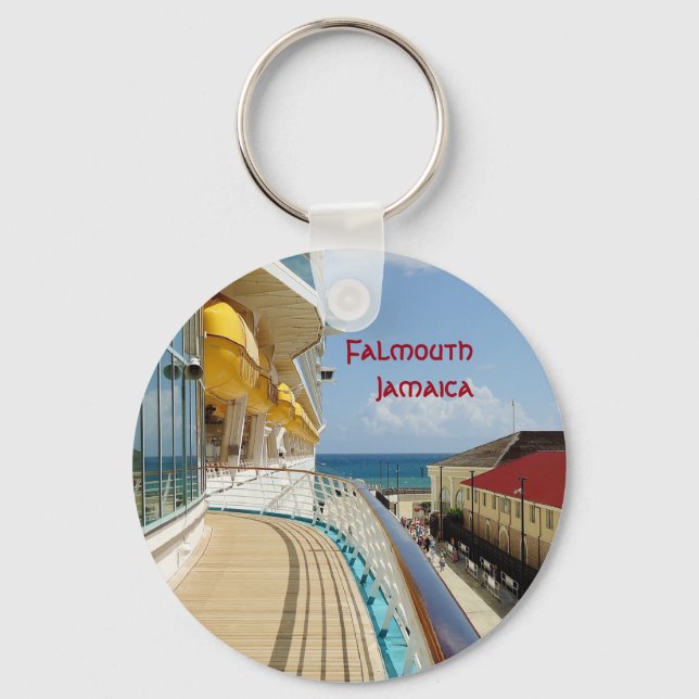 Falmouth Dockside Keychain (Front)