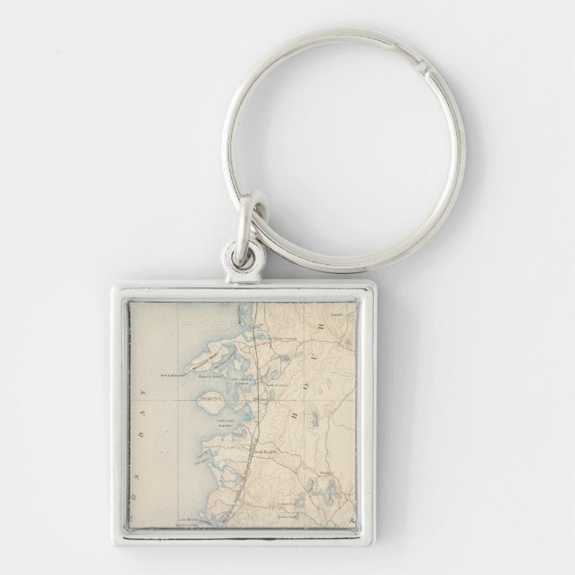 Falmouth, Massachusetts Keychain (Front)