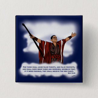 False Christ (Obama) 2 Inch Square Button