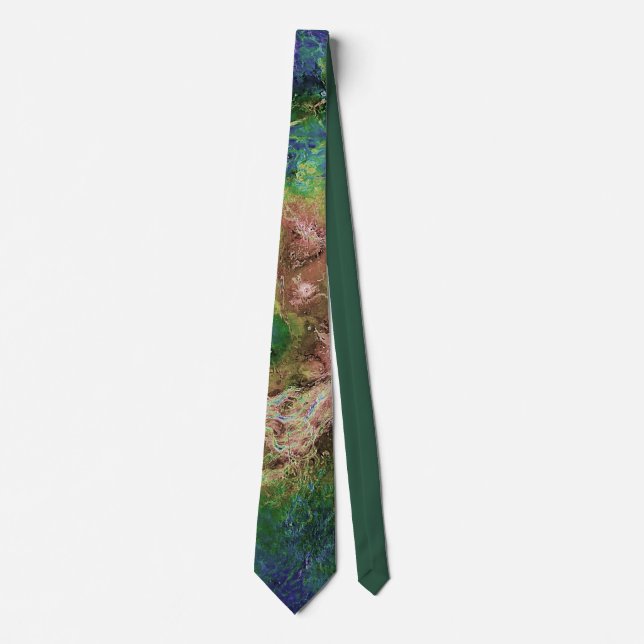 FALSE-COLOR VENUS NECK TIE (Front)