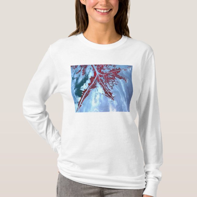 False colour satellite T-Shirt (Front)