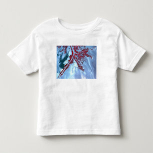 False colour satellite toddler t-shirt