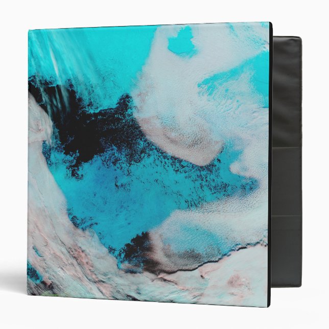 False colour view of Polynya (open water) Binder (Front/Inside)