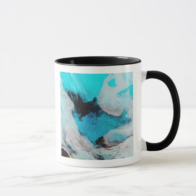 False colour view of Polynya (open water) Mug (Right)