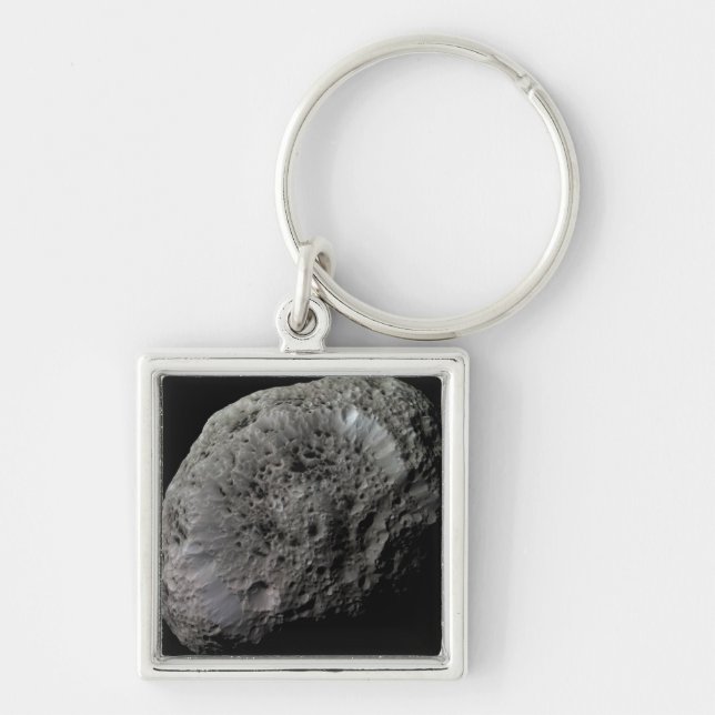 False-colour view of Saturn's moon Hyperion Keychain (Front)