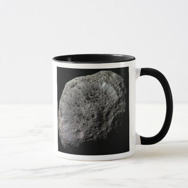 False-colour view of Saturn's moon Hyperion Mug (Right)