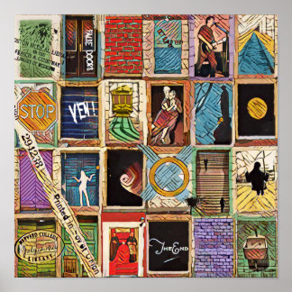 False doors - Puertas falsas - V.E.N. Poster