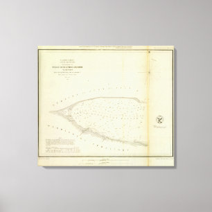 False Dungeness Harbour, Wash Canvas Print