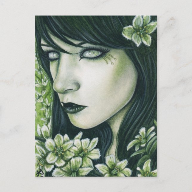 False Hellebore Pretty Poisons Postcard (Front)