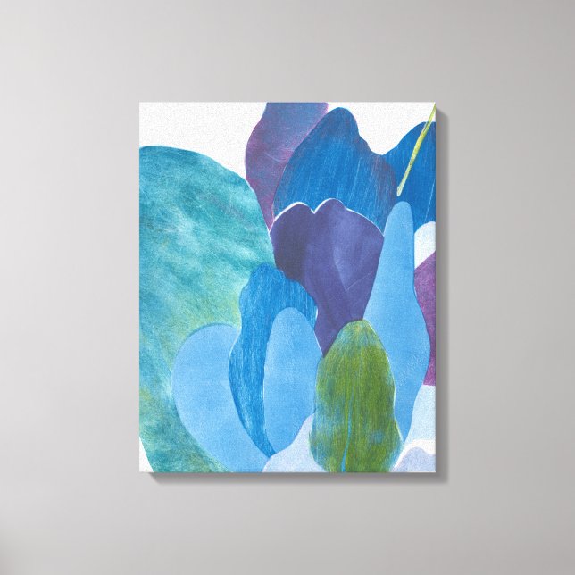 False Indigo I Canvas Print (Front)