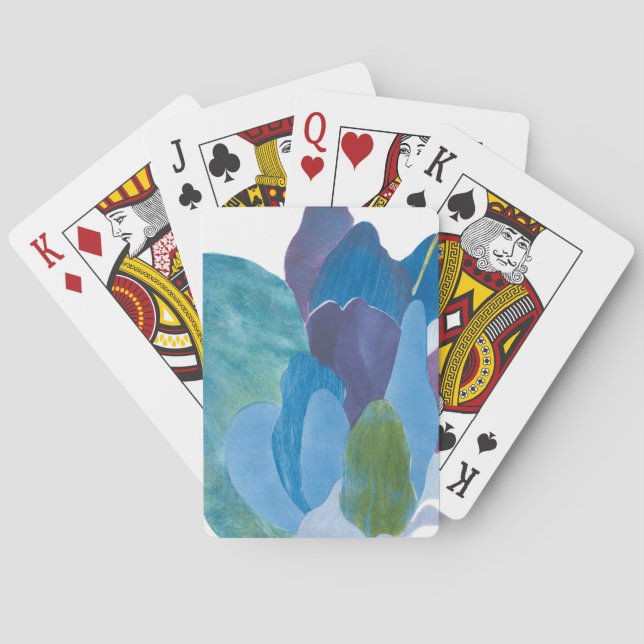 False Indigo I Playing Cards (Back)