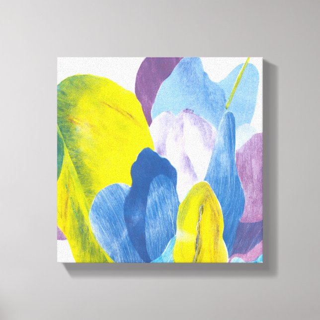 False Indigo III Canvas Print (Front)
