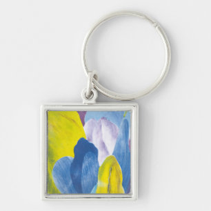 False Indigo III Keychain
