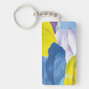 False Indigo III Keychain