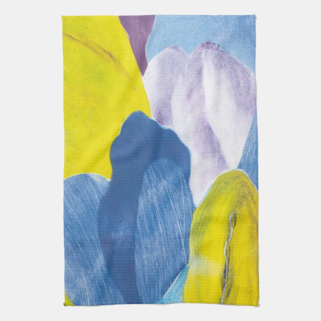 False Indigo III Kitchen Towel (Vertical)