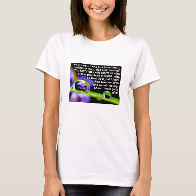 False Reality (light) T-Shirt (Front)