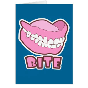False Teeth Dentures Bite