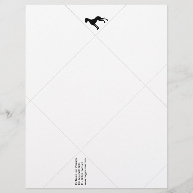 Faltbriefpapier Flyer (Front)