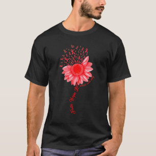 Falth Hope World Aids Day Awareness Daisy Flower R T-Shirt
