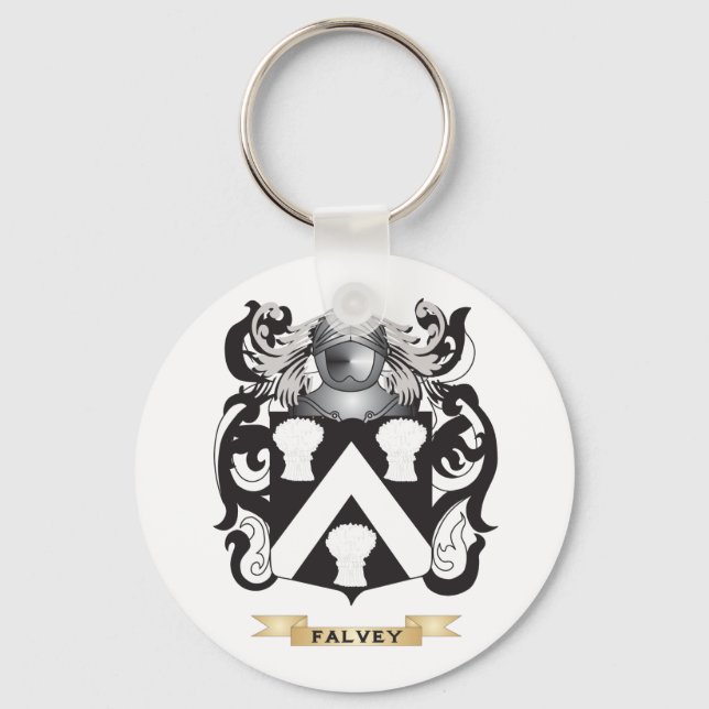 Falvey Coat of Arms Keychain (Front)