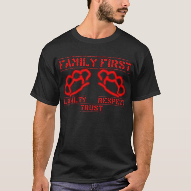 FAM FIRST KNUCKS T-Shirt (Front)
