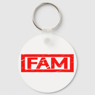Fam Stamp Keychain