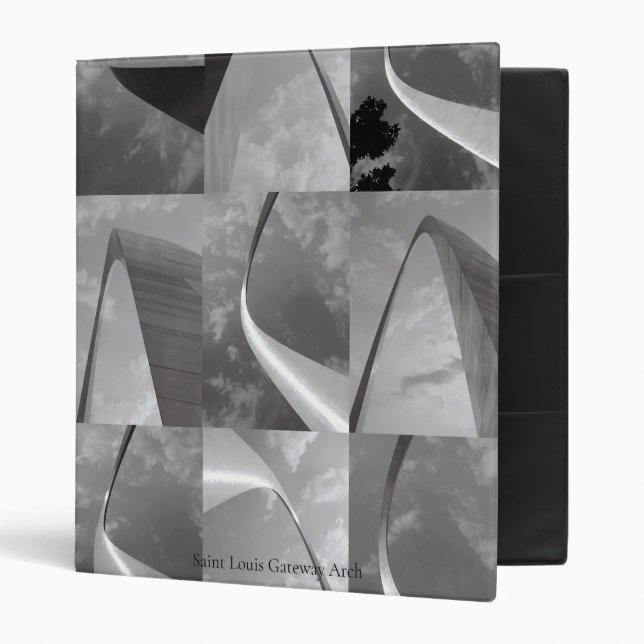 Famed Gateway to the West St Louis Arch Binder (Front/Inside)