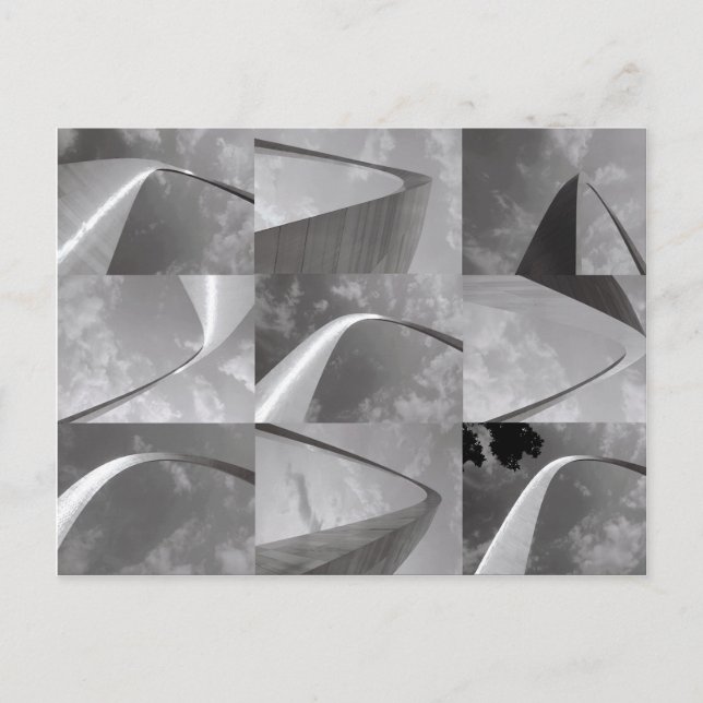 Famed Gateway to the West St Louis Arch Postcard (Front)