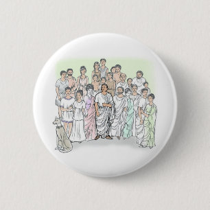 Familia Caecilii 2 Inch Round Button