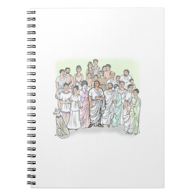 Familia Caecilii Notebook (Front)