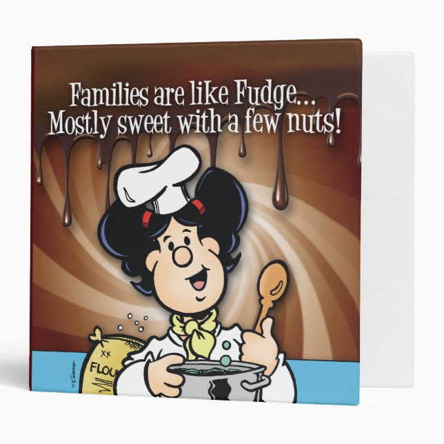 Families Are Like Fudge Binder (Front/Inside)