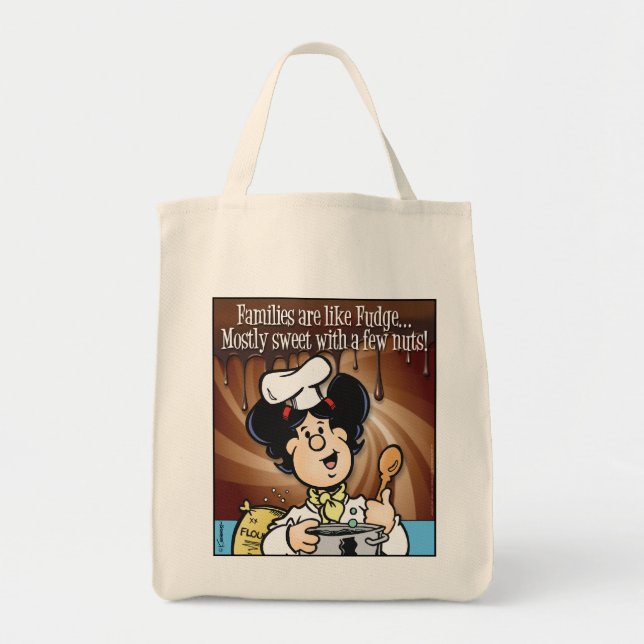 Families Are Like Fudge Tote Bag (Front)