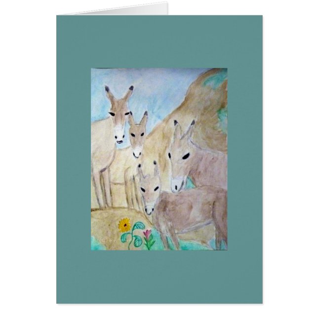 famille d'âne (Devant)