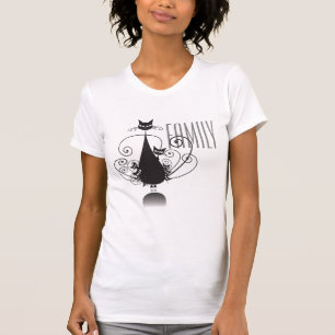 Famille de chats noirs - T-shirt 2
