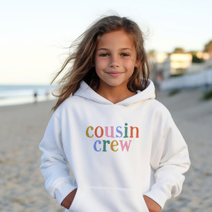 Famille de jumelage d'équipage de cousine coloré