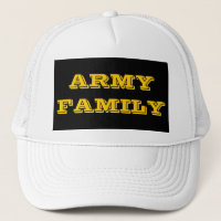 Famille de l'armée casquette