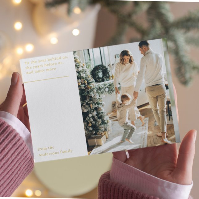 Famille de photos de Noël | Carte postale Joyeux j (Créateur téléchargé)