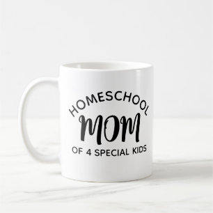 Famille d'école Maman Spécial Enfants Café Mug